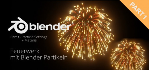 Blender Fireworks