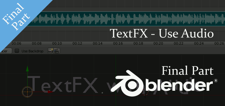 Blender TextFX Use Audio